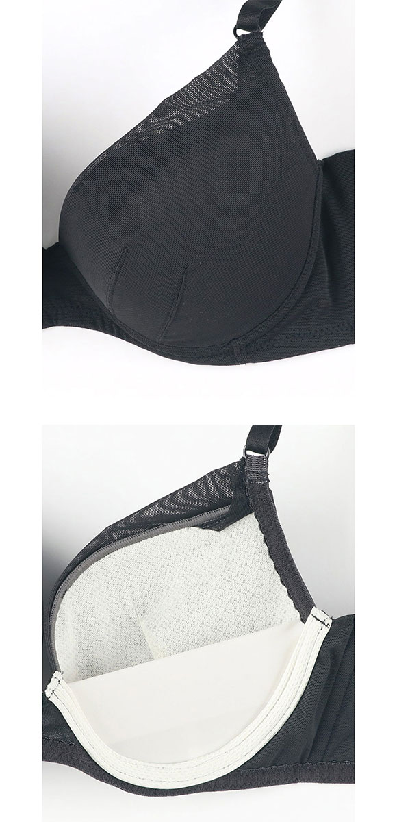 ウンナナクール une nana cool BRAGENIC ブラジェニック シンプル ぷっくり上胸と背中すっきり ノンワイヤーブラ ブラジャー 【アウターにひびきにくい】