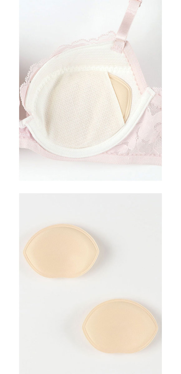 ウンナナクール リボンブラ レース 胸もとフィットながもち 動いても、キレイはつづく 3/4カップブラジャー  単品