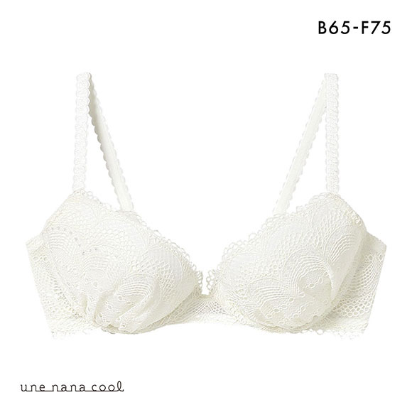 ウンナナクール イットレインズ 3/4カップ ブラジャー une nana cool itrains