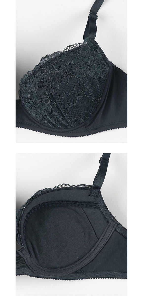 ウンナナクール WEB限定 ブラ＆ショーツセット 3/4カップ ブラジャー ショーツ une nana cool