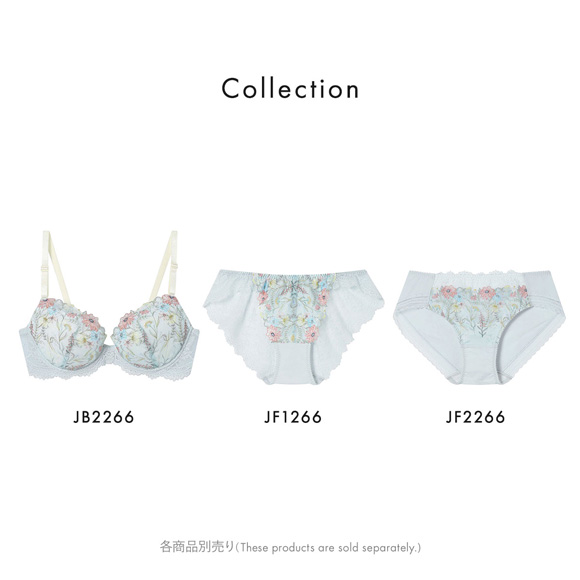 ウンナナクール Steppe Flower 3/4カップ ブラジャー une nana cool