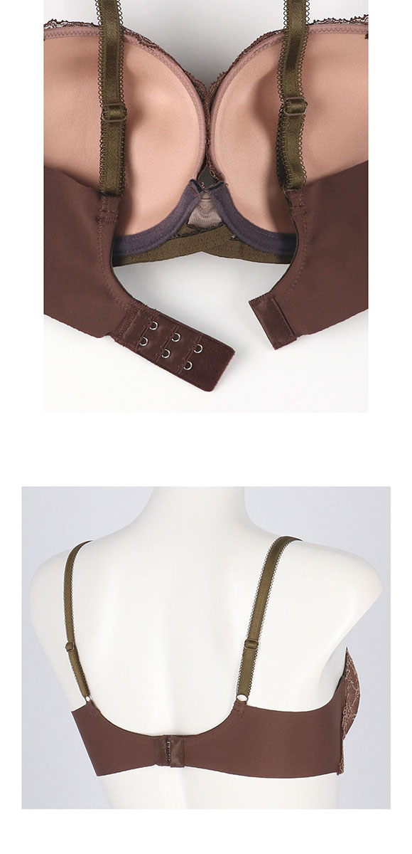 ウンナナクール une nana cool ふゆうする 3/4カップ ブラジャー 単品