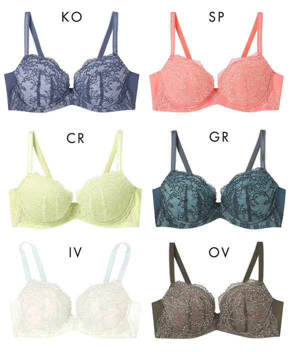 ウンナナクール ふゆうする 3/4カップ ブラジャー une nana cool