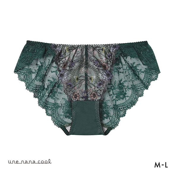 ウンナナクール Steppe Flower ショーツ une nana cool バックレース