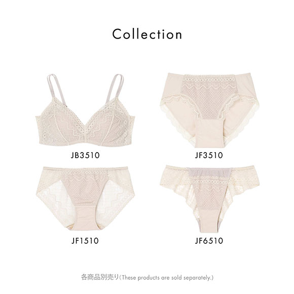 ウンナナクール une nana cool 特別な日以外の364日つけたくなるブラ 364ブラ レース ショーツ 単品
