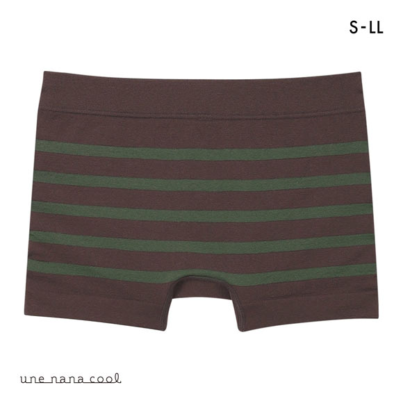 ウンナナクール une nana cool 編立成型ショーツ ボーイレングスショーツ 単品 B4N