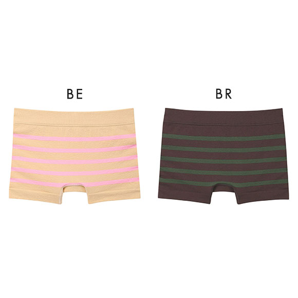 ウンナナクール une nana cool 編立成型ショーツ ボーイレングスショーツ 単品 B4N