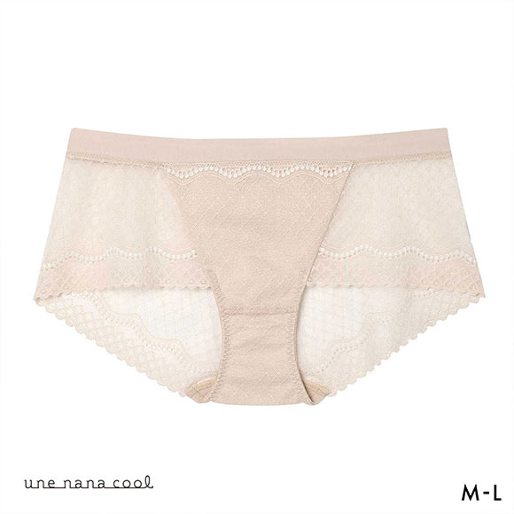 ウンナナクール リニューアル 特別な日以外の364日つけたくなるブラ 364ブラ 総レース ショーツ 単品 une nana cool