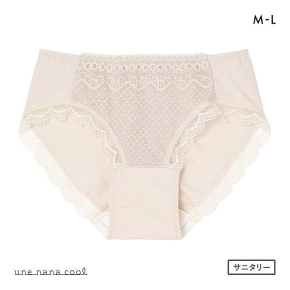 ウンナナクール une nana cool 特別な日以外の364日つけたくなるブラ 364ブラ レース サニタリーショーツ 単品