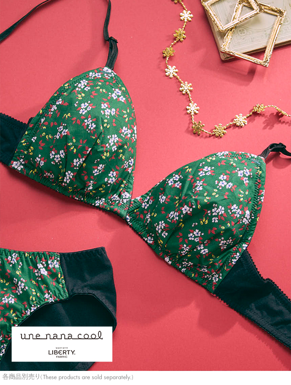 ウンナナクール une nana cool 綿混 MADE WITH LIBERTY. FABRIC ショーツ 単品