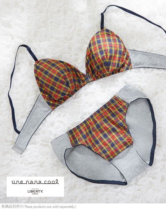 ウンナナクール une nana cool 綿混 MADE WITH LIBERTY. FABRIC ショーツ