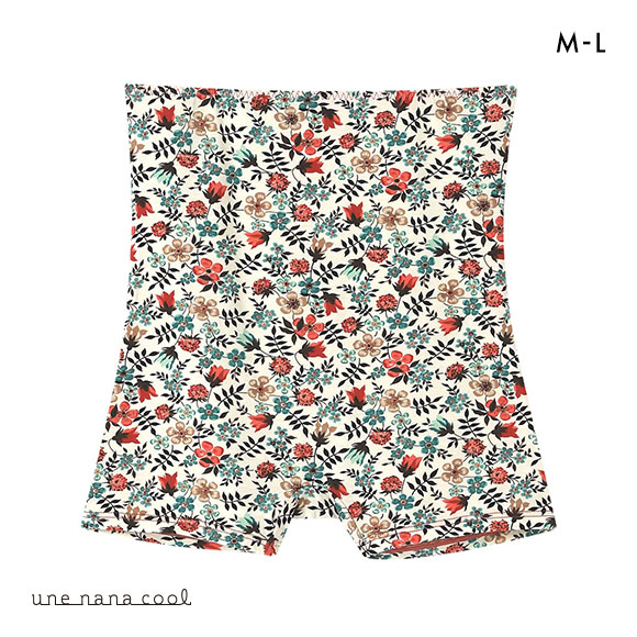 ウンナナクール une nana cool MADE WITH LIBERTY. FABRIC ハラマキ付きショーツ 単品