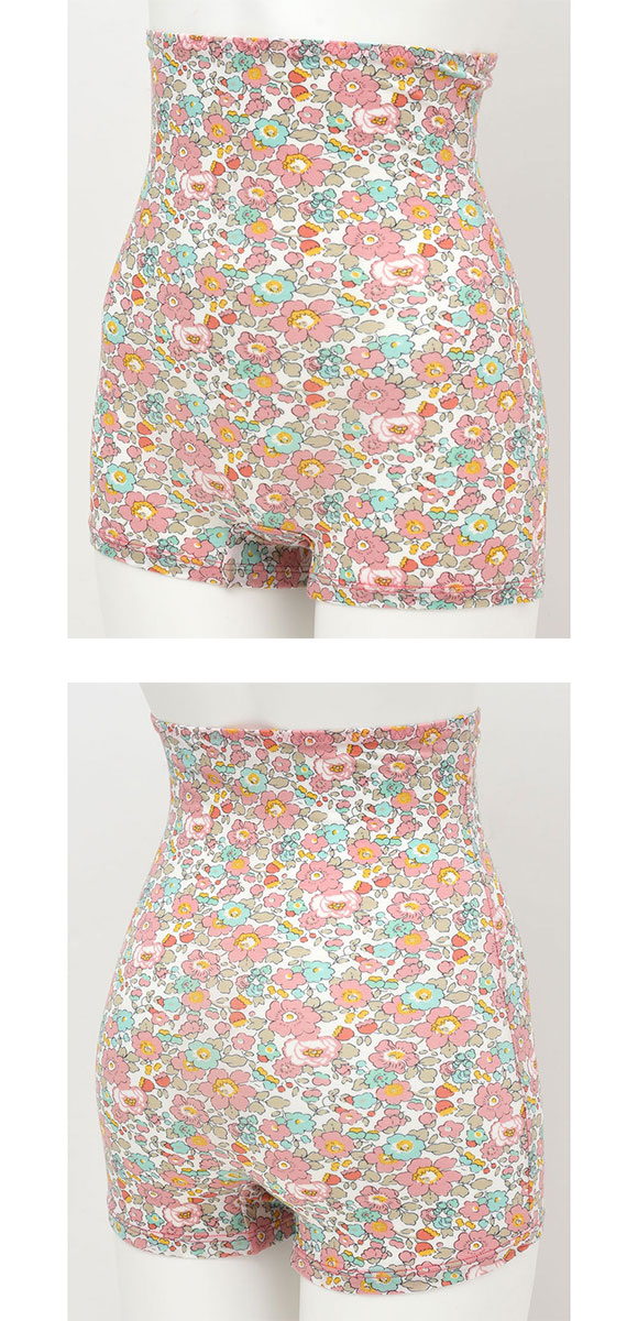 ウンナナクール une nana cool MADE WITH LIBERTY. FABRIC ハラマキ付きショーツ 単品