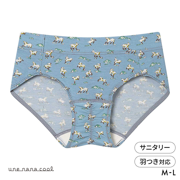 ウンナナクール une nana cool MADE WITH LIBERTY. FABRIC サニタリーショーツ 単品