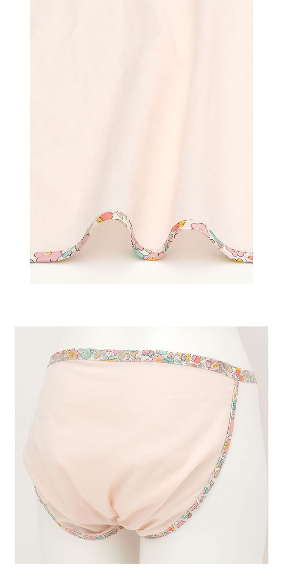 ウンナナクール une nana cool ななふん プリント MADE WITH LIBERTY. FABRIC ふんどし ショーツ 綿100％