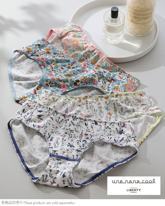 ウンナナクール une nana cool MADE WITH LIBERTY. FABRIC ショーツ 単品