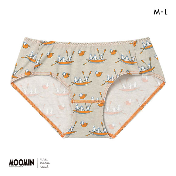 ウンナナクール MOOMIN × une nana cool ショーツ スタンダード ムーミン