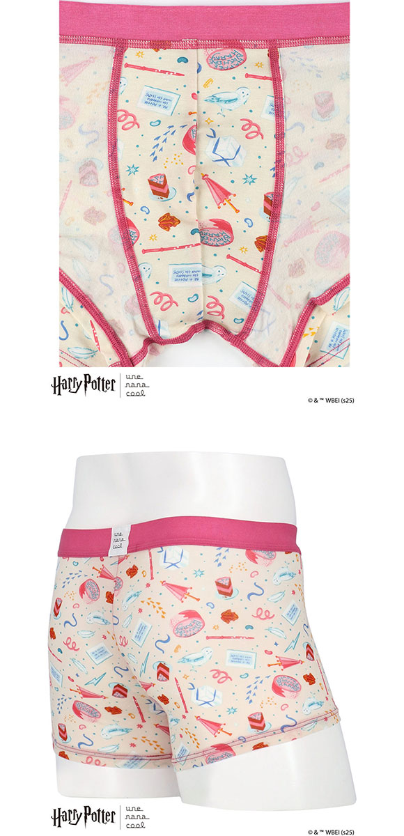 ハリー・ポッター × ウンナナクール Harry Potter メンズボクサーパンツ une nana cool