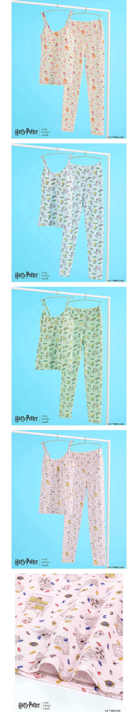 ハリー・ポッター × ウンナナクール Harry Potter カップ付きインナー キャミソール une nana cool