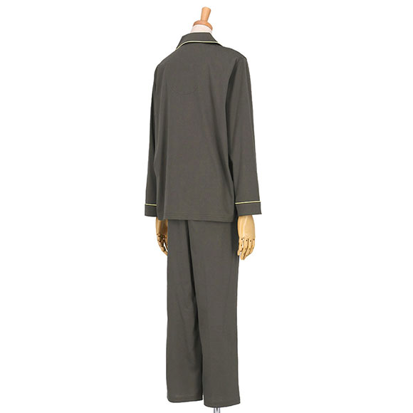 ウンナナクール 綿100％ シルケットスムースパジャマ MADE WITH LIBERTY FABRIC ルームウェア パジャマ 上下セット 長袖 une nana cool