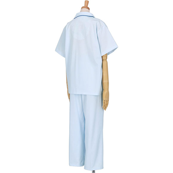 ウンナナクール 綿混 両染ジャージ 半袖 パジャマ MADE WITH LIBERTY FABRIC ルームウェア 上下セット レディース une nana cool