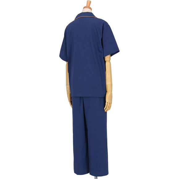 ウンナナクール 綿100％ 40ハイゲージ天竺半袖パジャマ MADE WITH LIBERTY FABRIC ルームウェア パジャマ 上下セット une nana cool