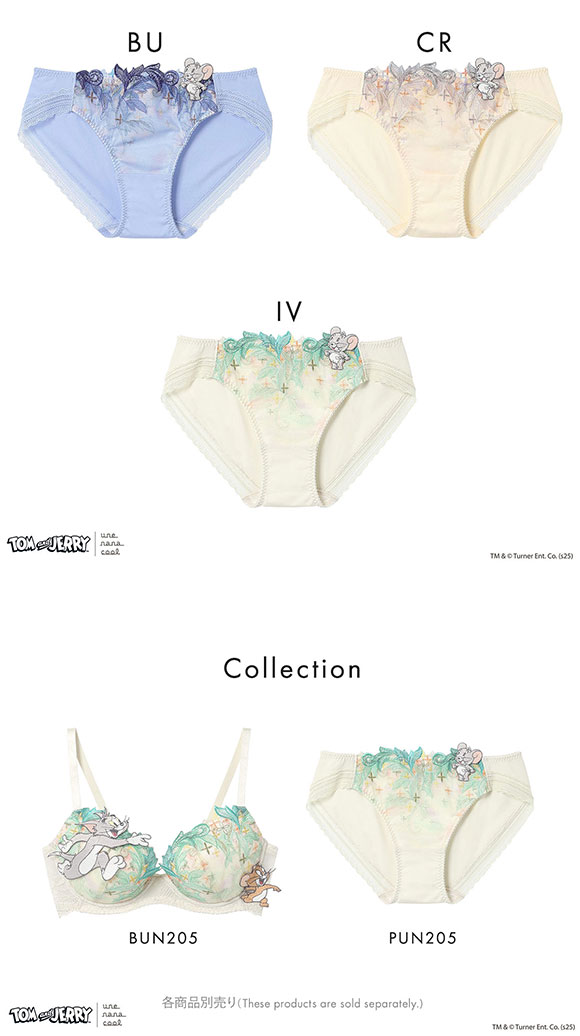 トムとジェリー × ウンナナクール ショーツ une nana cool