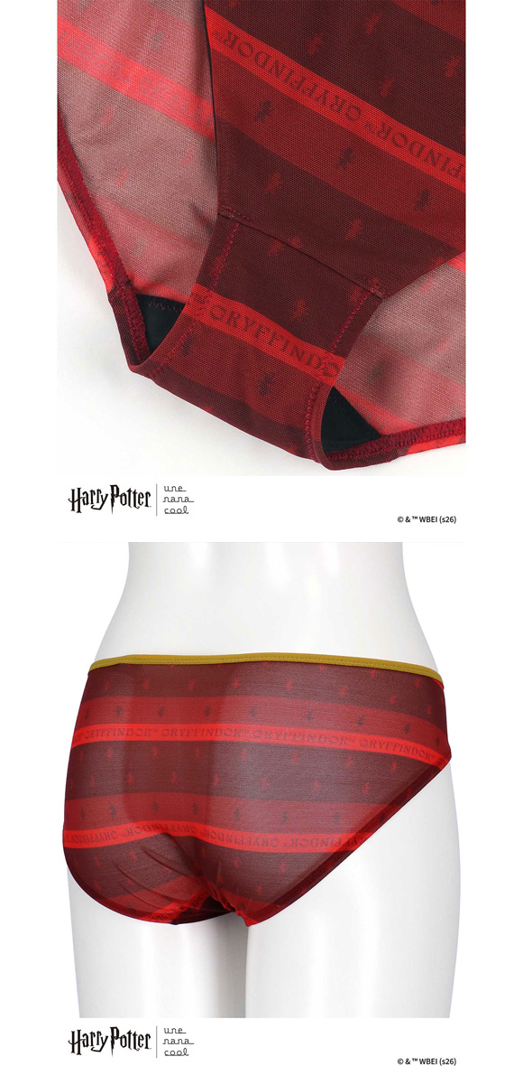 ハリー・ポッター × ウンナナクール Harry Potter リニューアル 364 レース 総レースショーツ スタンダード ショーツ une nana cool