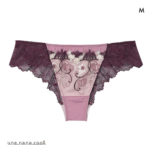 ウンナナクール une nana cool 魔女の猫 Tバックショーツ ソング バックレース 単品 ねこと魔女の世界を表現