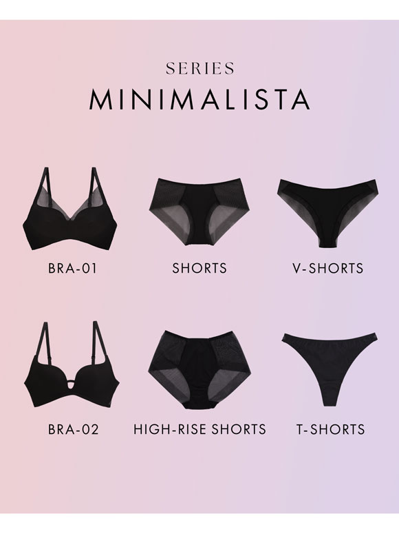 ショーツ スタンダード 大きいサイズ メッシュ MINIMALISTA 超極薄 M L LL 単品 ミニマリスタ