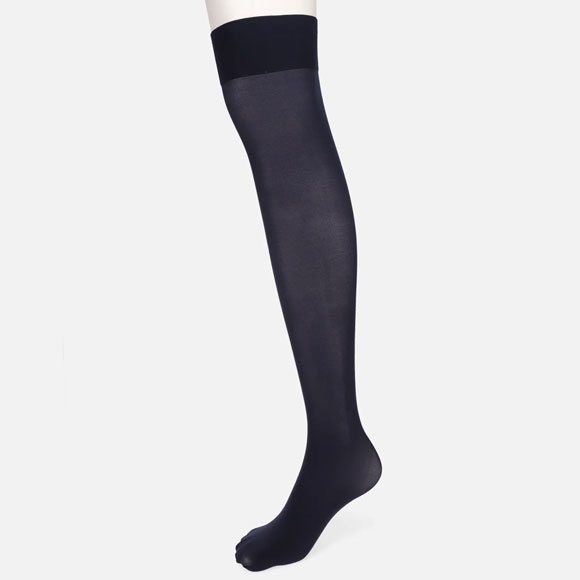 タビオ Tabio 40デニールオーバーニー ソックス 靴下 ひざ上丈 上品な透け感 消臭 レディース 日本製 22.0-25.0cm