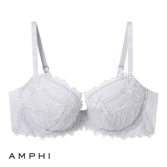 アンフィ AMPHI 長時間、バストをしっかりホールド ホールドデイブラ Hold Day Bra ブラジャー 3/4カップ EF 脇高 WEB限定 単品