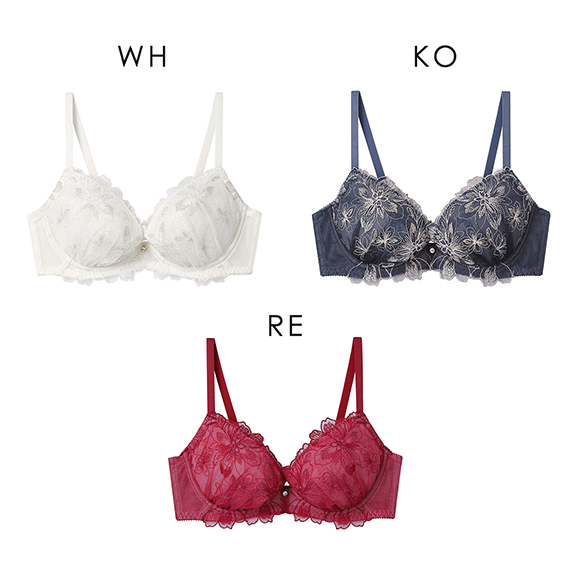 アンフィ 自然なまるみ 整える機能のブラ ブラジャー BCDEFG BLH311 AMPHI 大きいサイズ