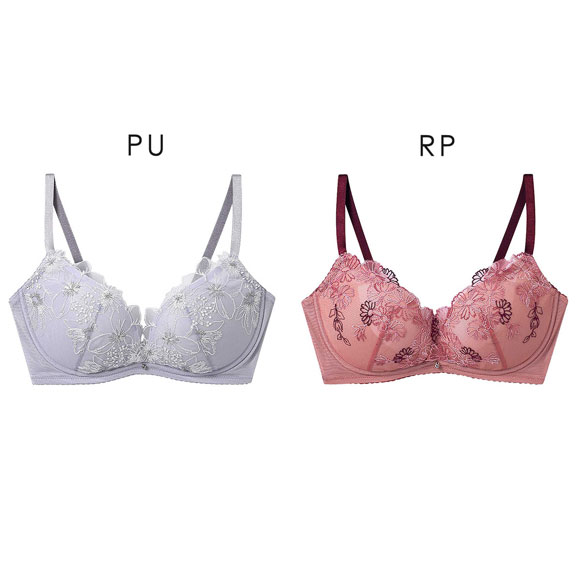 アンフィ AMPHI ブラジェニック BRAGENIC 脇高細見えタイプ ノンワイヤーブラ ブラジャー 脇高 ABCDEFG BMI353