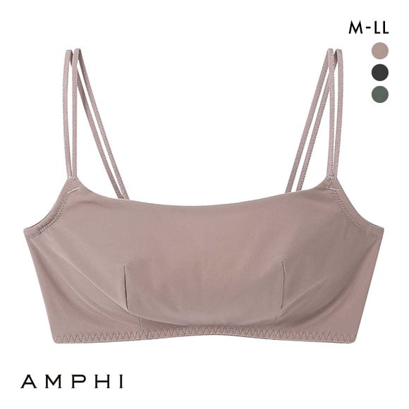 アンフィ AMPHI ブラジェニック BRAGENIC ブラジャー ノンワイヤー 3/4カップ M L LL 単品