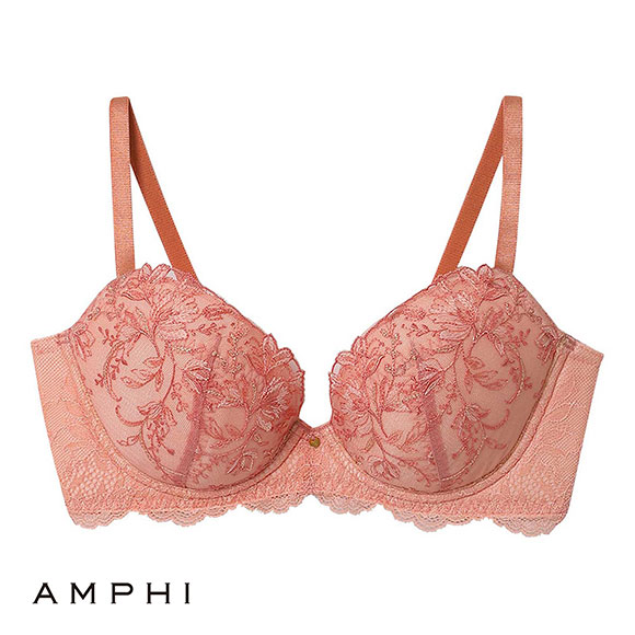 アンフィ スタイリストフォーユー ブラジャー 3/4カップ BOG301 EFG 大きいサイズ AMPHI stylist 4U