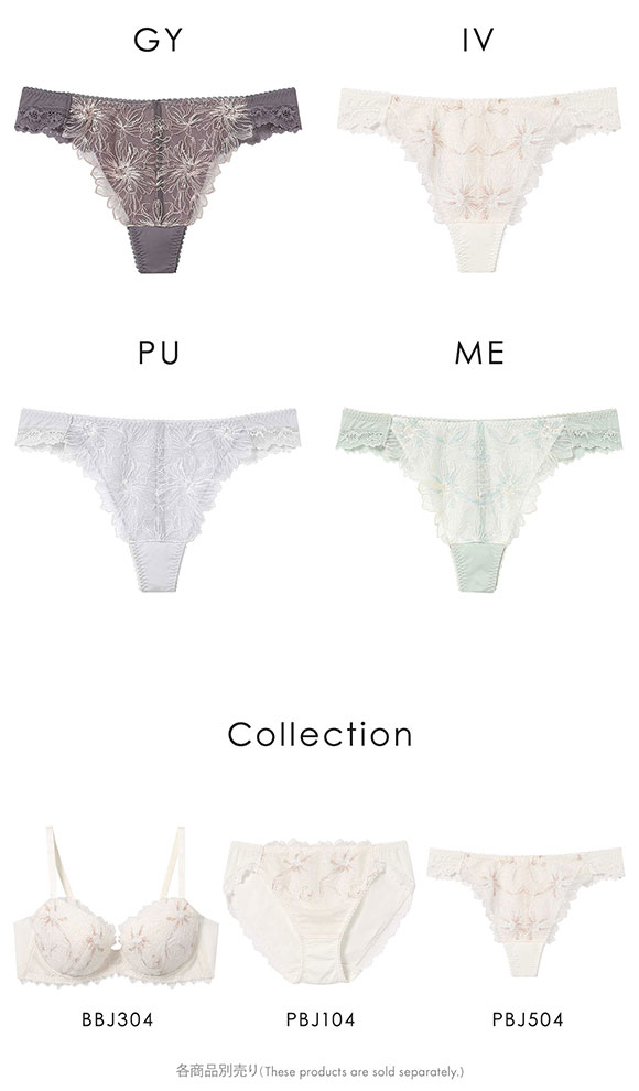 アンフィ AMPHI ホールドデイブラ Hold Day Bra Tバックショーツ ソング BBJ304シリーズ PBJ504 WEB限定 単品