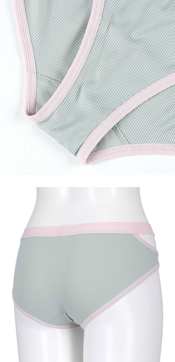 アンフィ NAILS INC×AMPHI ペアショーツ ノーマル ML バイカラー リブ BLH307シリーズ AMPHI