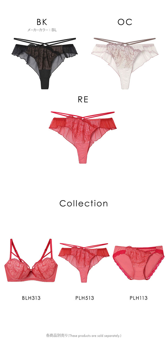 アンフィ 寄せる機能のブラ ペアショーツ Tバックショーツ ソング BLH313シリーズ PLH513 AMPHI