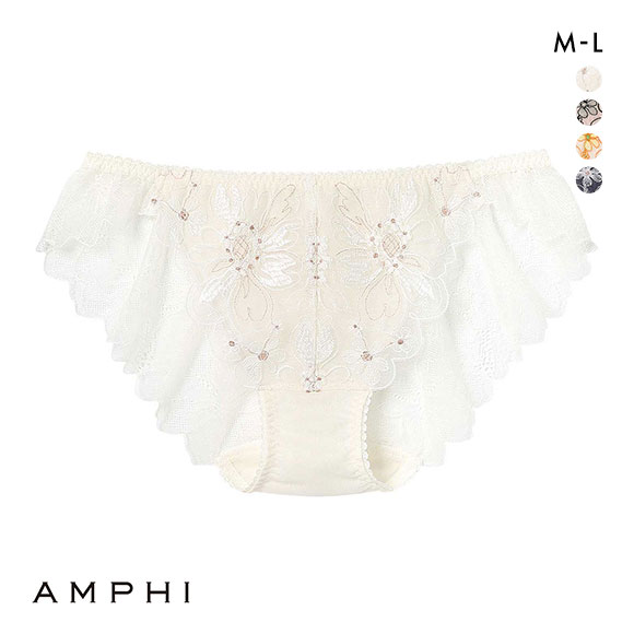 アンフィ スタイリストフォーユー ペアショーツ バックレース BOG306シリーズ ML AMPHI stylist 4U