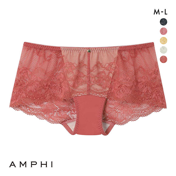 アンフィ ペアショーツ 総レース BOG308シリーズ ML AMPHI