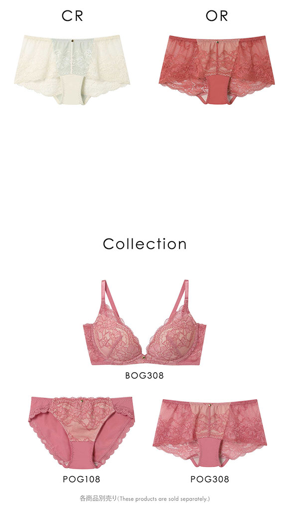 アンフィ ペアショーツ 総レース BOG308シリーズ ML AMPHI