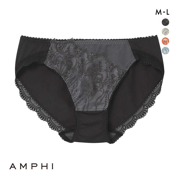 アンフィ ホールドデイブラ ペアショーツ ノーマル ML BYJ301シリーズ AMPHI Hold Day Bra
