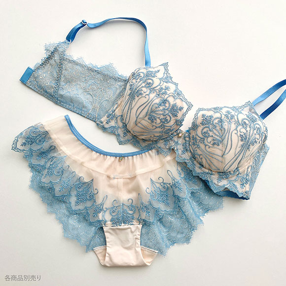 アンフィ ホールドデイブラ ペアショーツ バックレース ML BYJ301シリーズ AMPHI Hold Day Bra