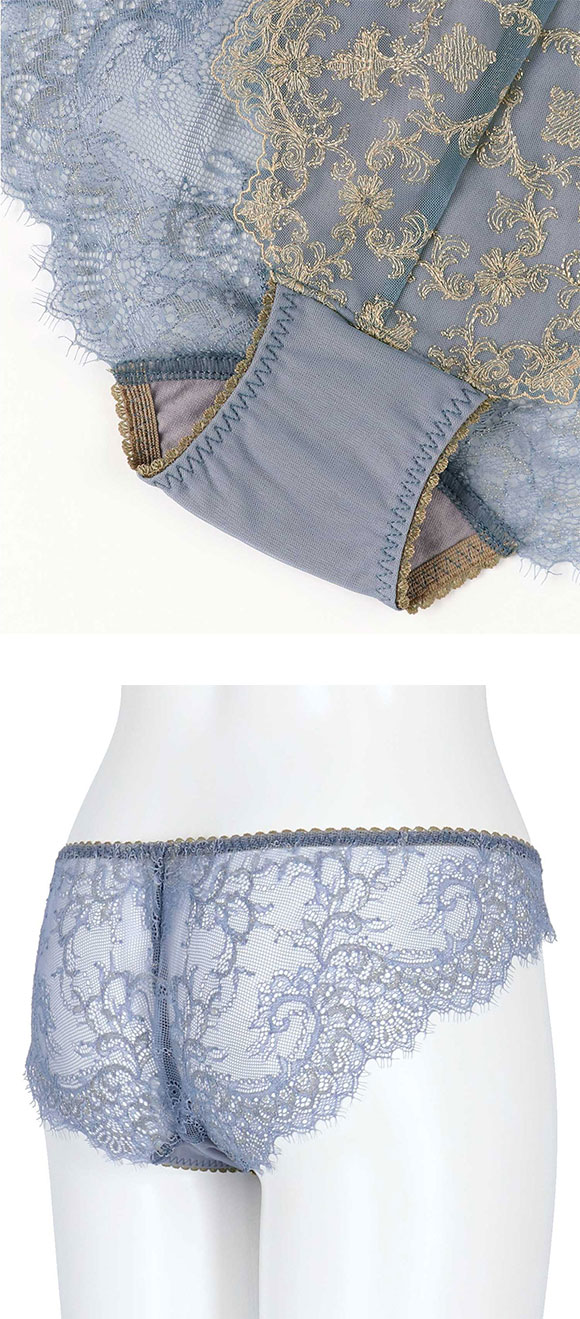 アンフィ グラマリッチ ペアショーツ バックレース BYJ603シリーズ ML AMPHI