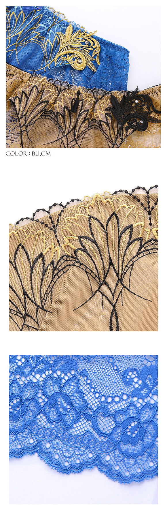 ARTE 001シリーズ ショーツ スタンダード M L バックレース 単品 ランジェリー