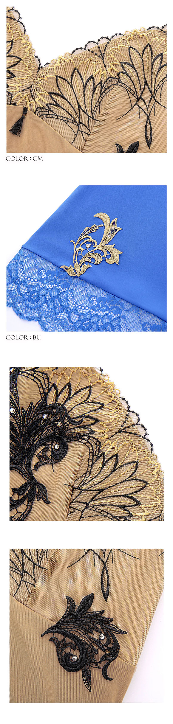 ARTE 001シリーズ スリップ ロングキャミソール M L ランジェリー