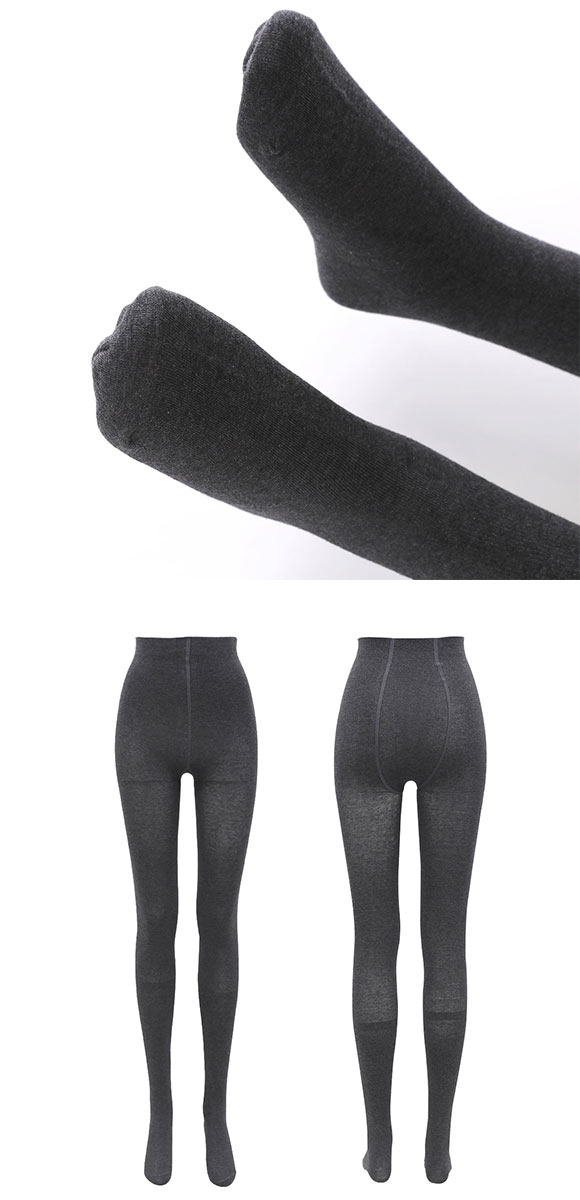 SUKENO らく圧 着圧タイツ レディース 綿混