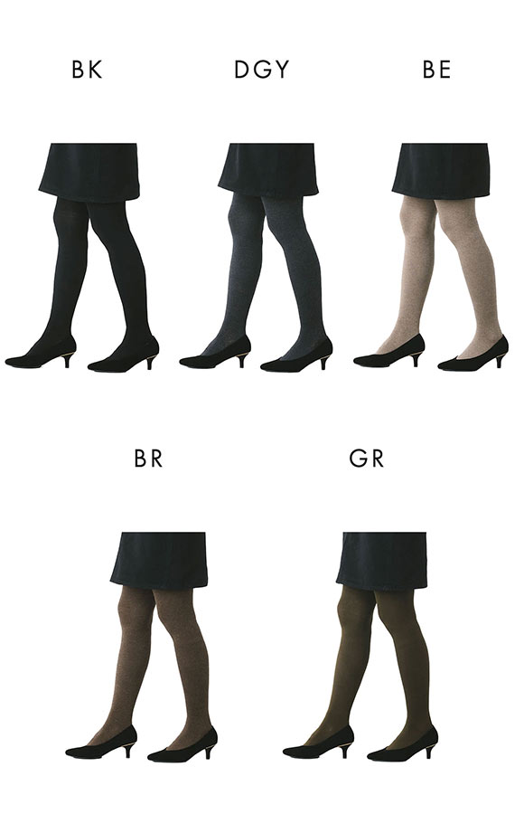 SUKENO らく圧 着圧タイツ レディース 綿混