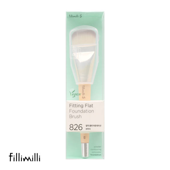 Fillimilli S密着フラットファンデーションブラシ826 国内発送 韓国コスメ フィリミリ